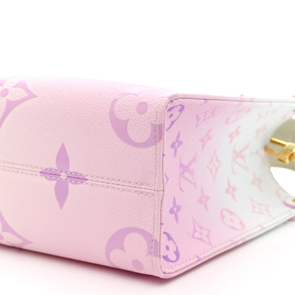 Louis Vuitton Monogram Giant Spring In The City Onthego PM Sunrise Pastel 9 of 10
