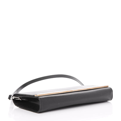 Louis Vuitton Epi Sevigne Clutch Black 4 of 6