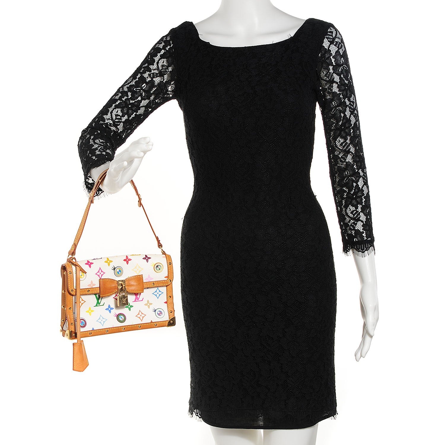 Louis Vuitton Monogram Multicolor Eye Miss You White 2 of 7