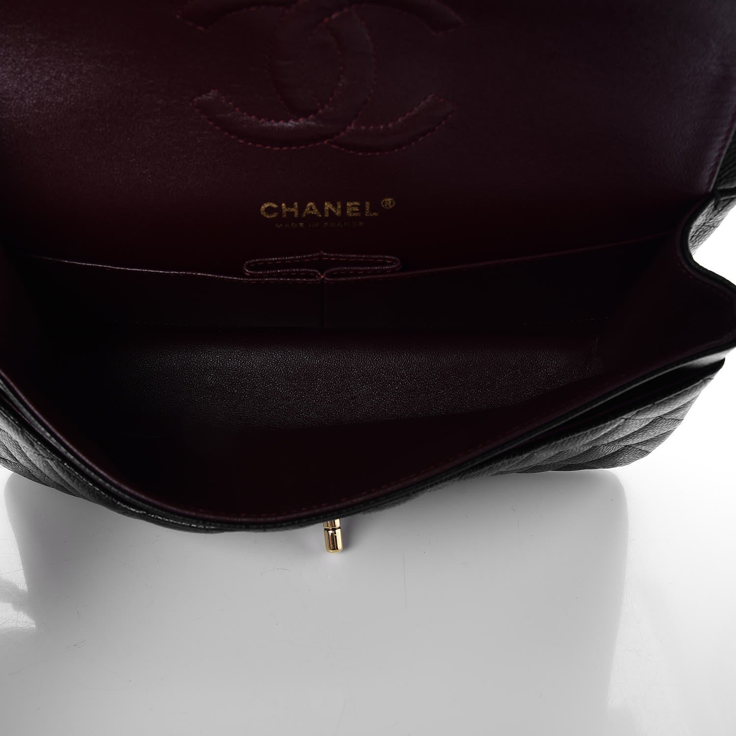 Chanel Caviar Quilted Medium Double Flap Black 6 of 9