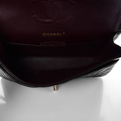 Chanel Caviar Quilted Medium Double Flap Black 6 of 9