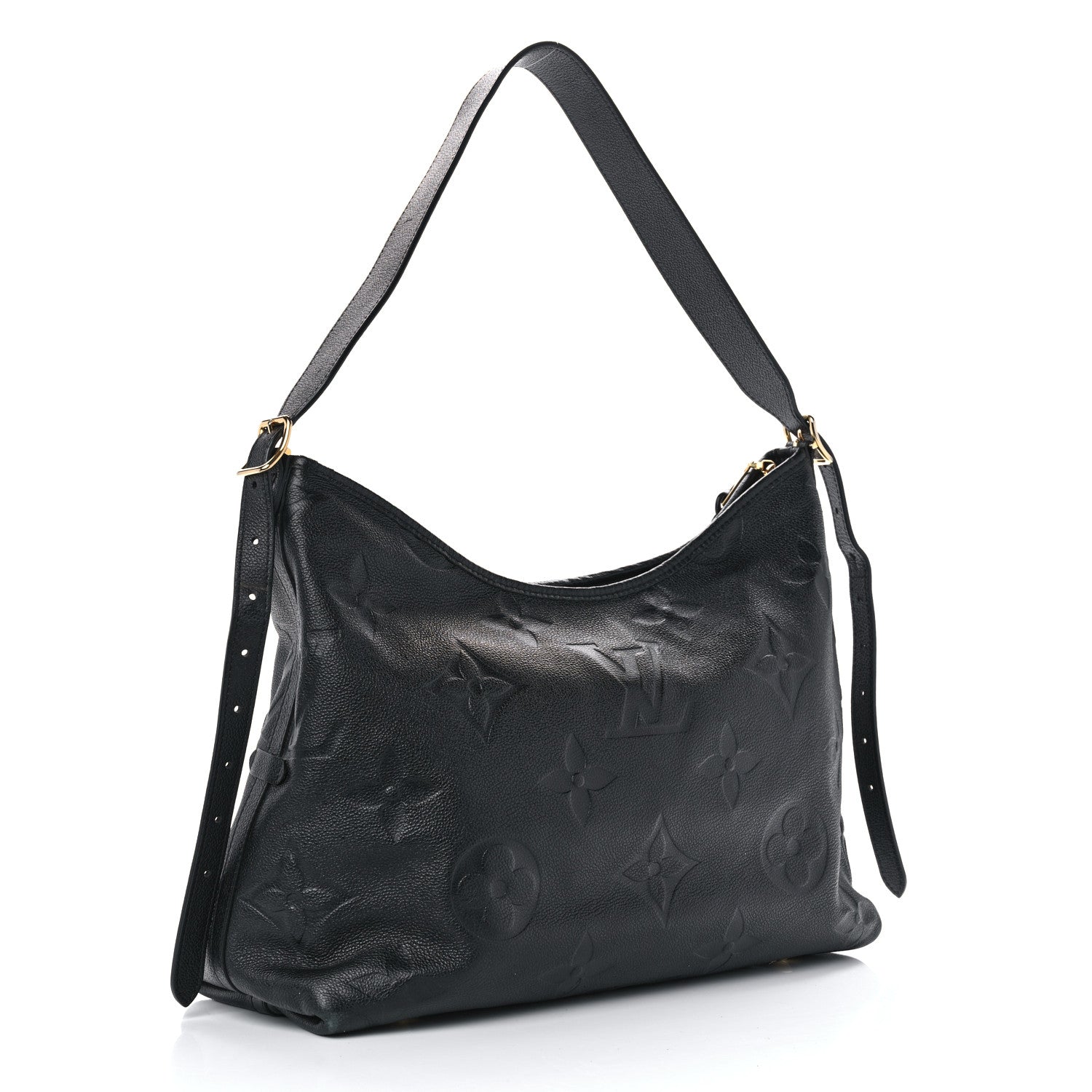 Louis Vuitton Empreinte Monogram Giant CarryAll MM Black 3 of 12