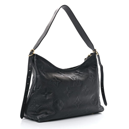 Louis Vuitton Empreinte Monogram Giant CarryAll MM Black 3 of 12