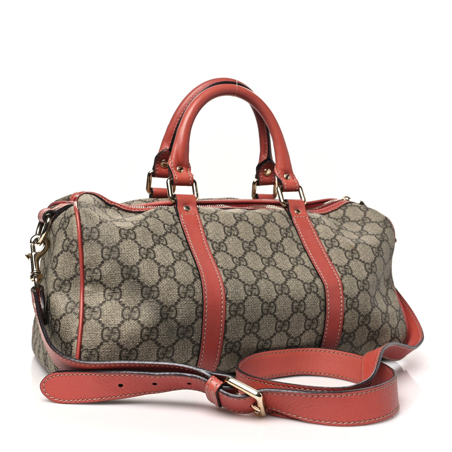 GG Supreme Monogram Small Joy Boston Pink