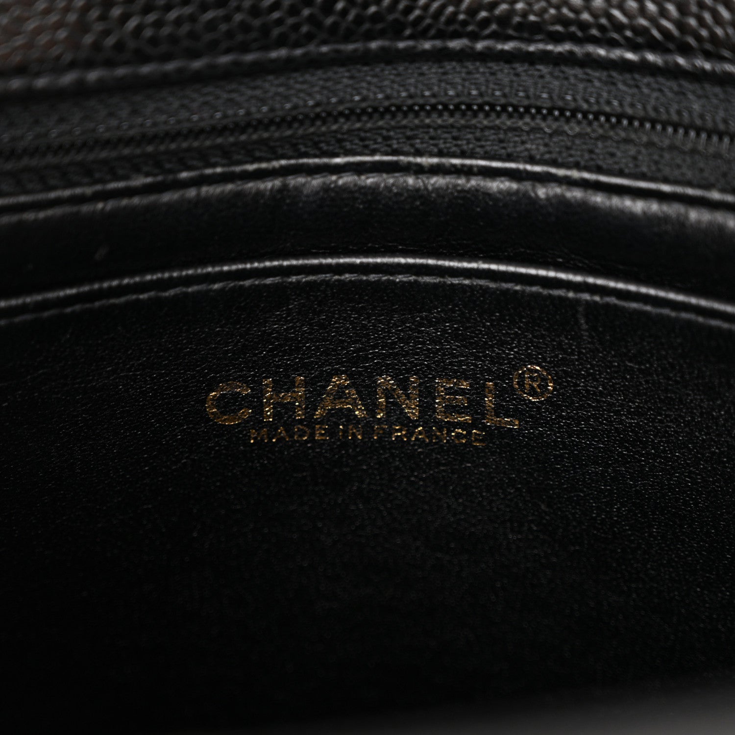 Chanel Caviar Jumbo Single Flap Black 6 of 11
