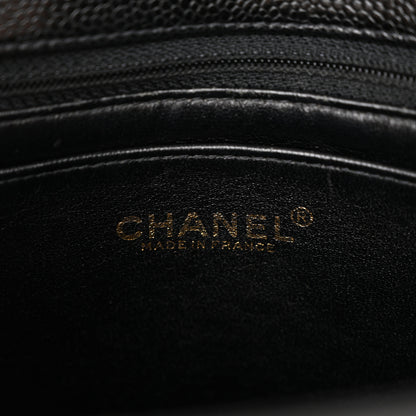 Chanel Caviar Jumbo Single Flap Black 6 of 11