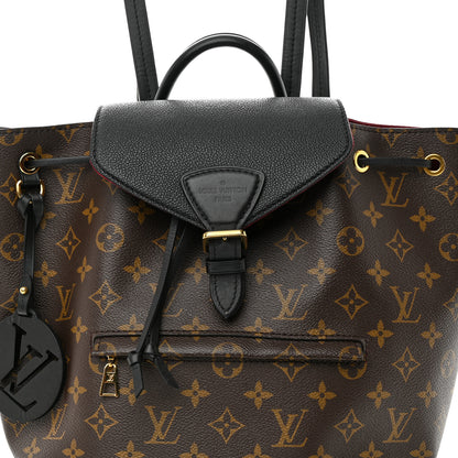 Louis Vuitton Monogram Montsouris PM Black 8 of 10