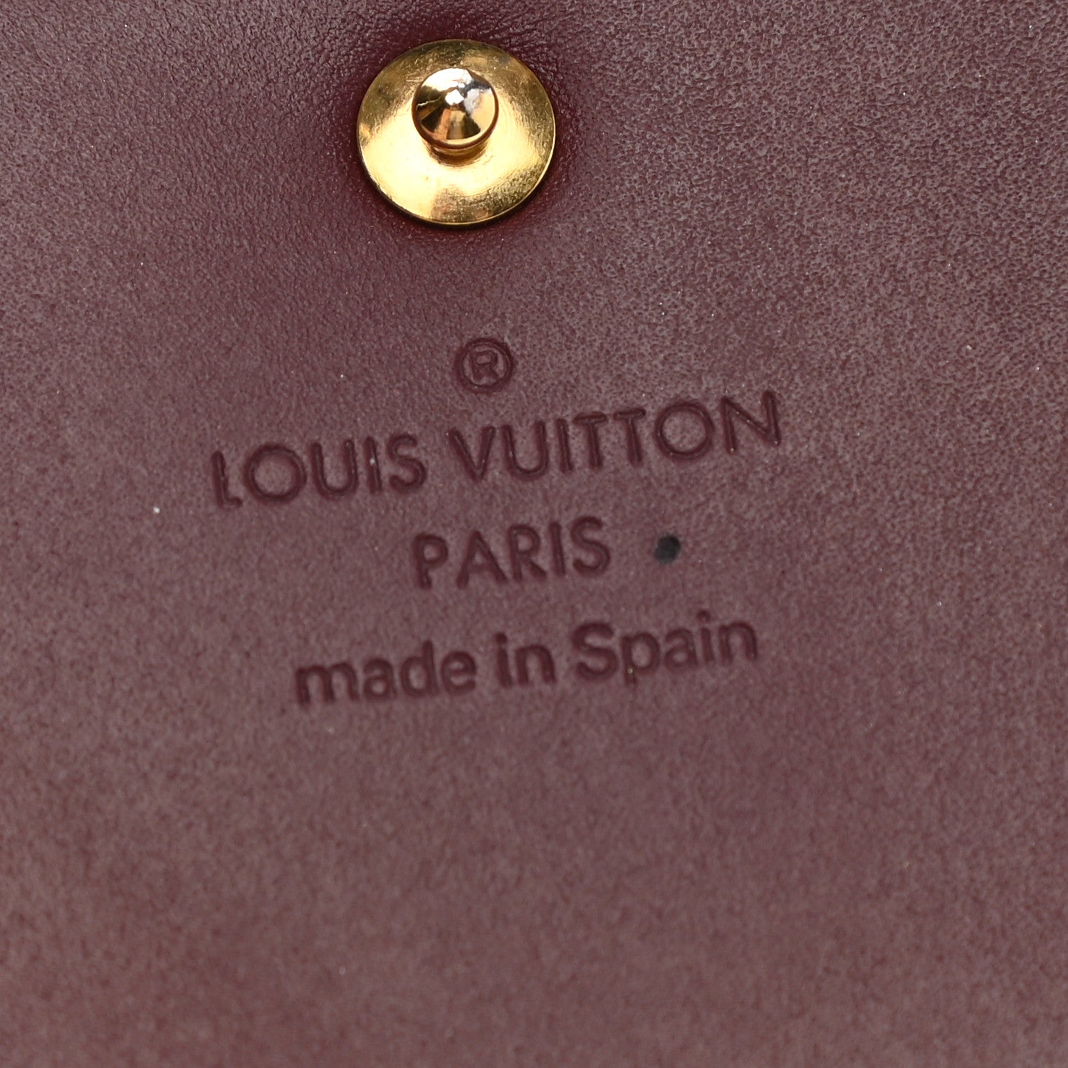 Louis Vuitton Vernis Business Card Holder Violet 6 of 7