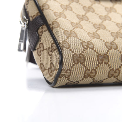 Gucci Monogram Belt Bag Dark Brown 8 of 10