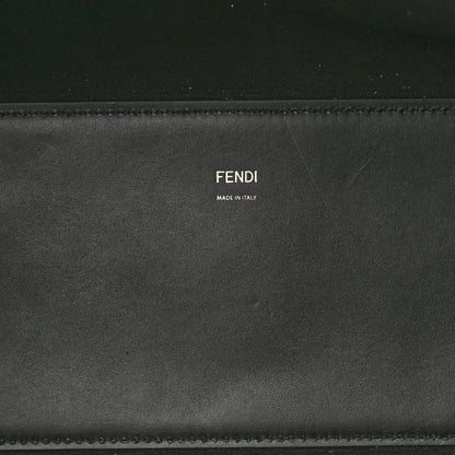 Fendi Vitello King Plexiglass Medium Fendi Sunshine Shopper Tote Black 6 of 10
