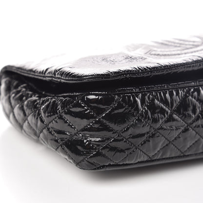 Chanel Vinyl Medium Rock and Chain Flap Black 12 of 13