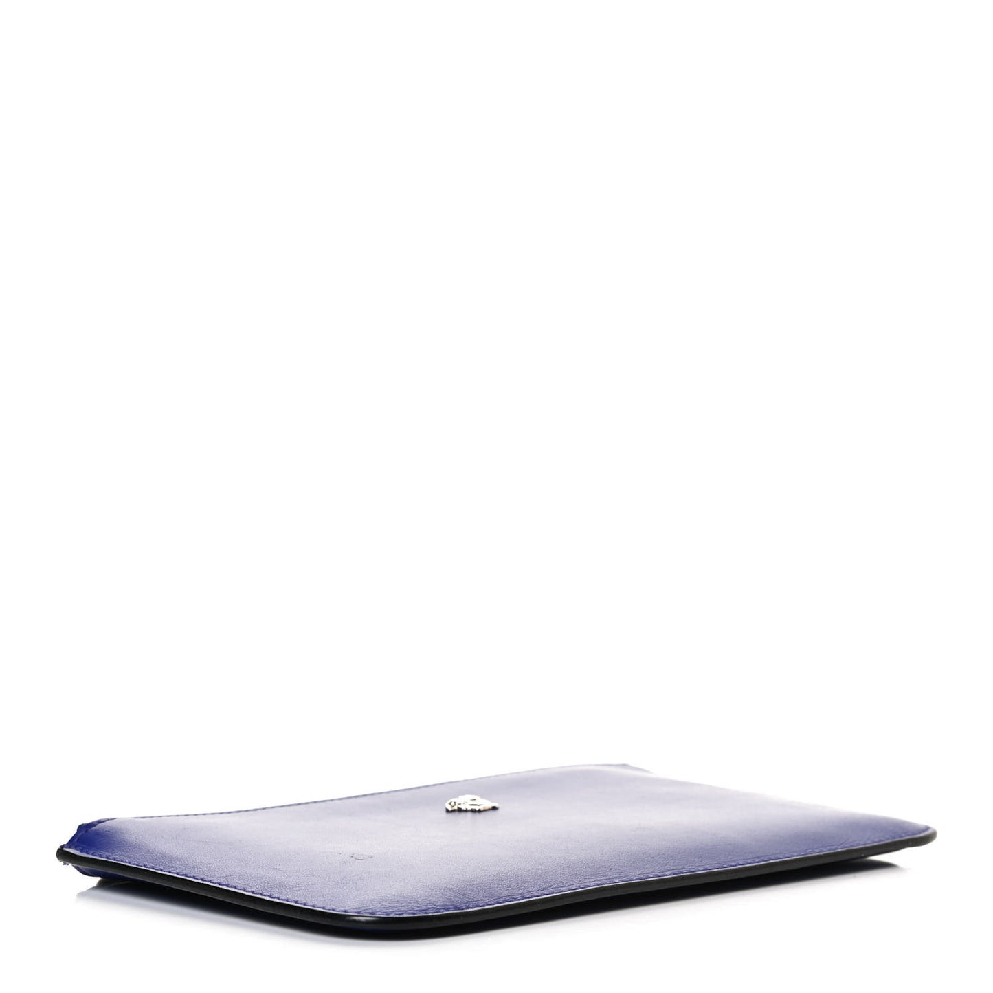 Vitello Medusa Wrist Pouch Blue