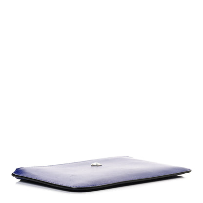 Versace Vitello Medusa Wrist Pouch Blue 4 of 10