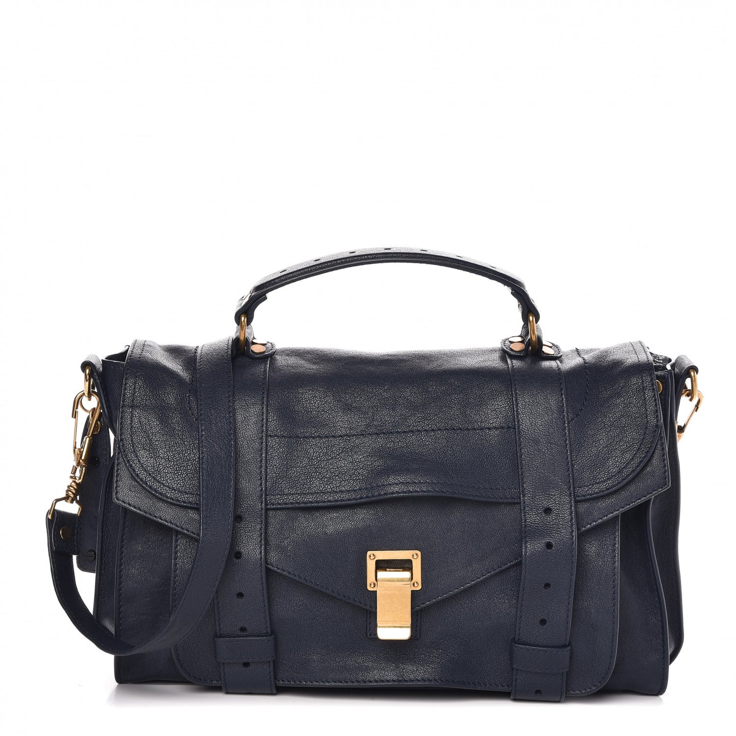 Lambskin Medium PS1 Satchel Midnight