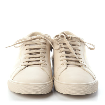 Saint Laurent Calfskin Andy Low Top Sneakers 36 Dark Coquille 2 of 7