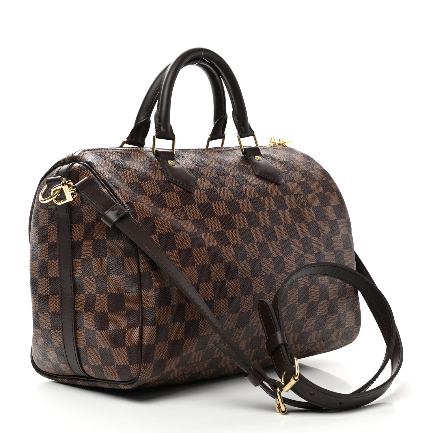 Louis Vuitton Damier Ebene Speedy Bandouliere 30 3 of 10