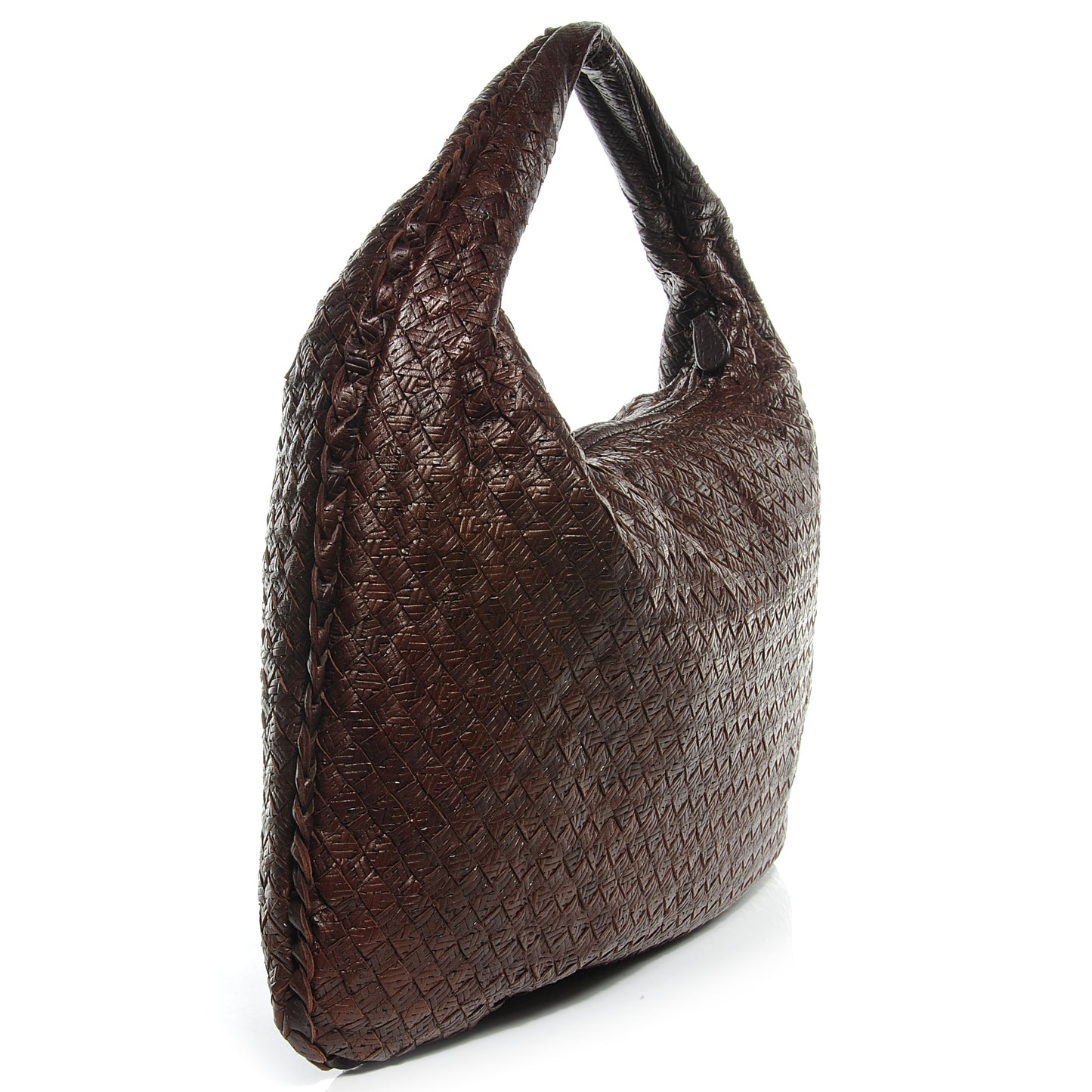 Intagli Intrecciato Large Veneta Hobo Ebano
