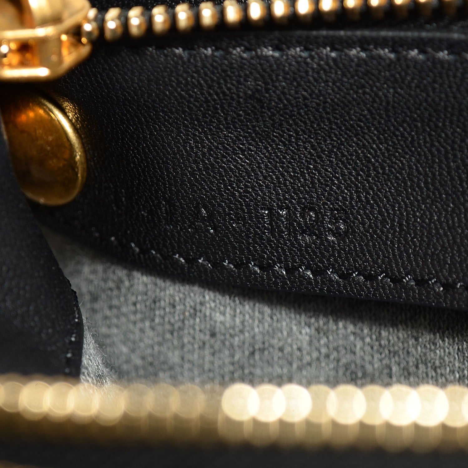 Celine Lambskin Large Trio Crossbody Bag Black 8 of 10