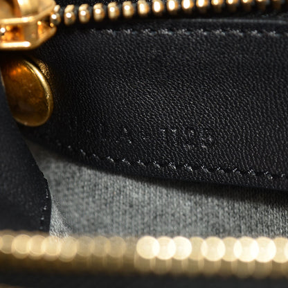 Celine Lambskin Large Trio Crossbody Bag Black 8 of 10