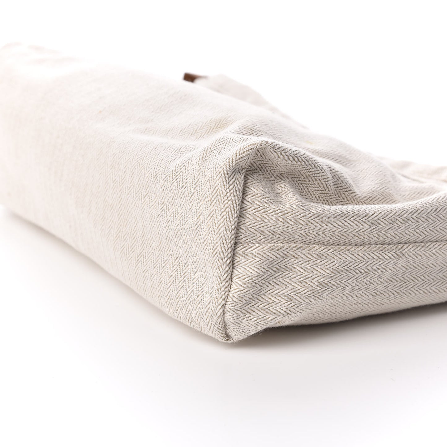 Canvas Barenia Fourbi 25 MM Pouch Naturel Fauve