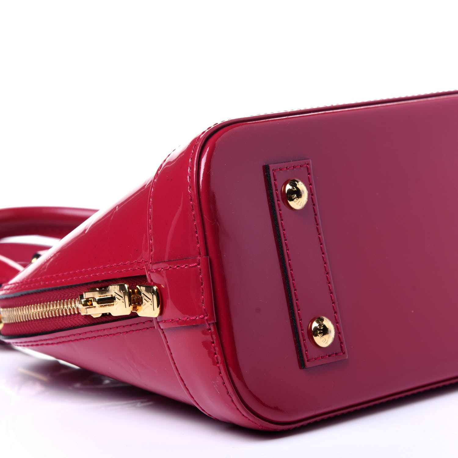 Louis Vuitton Vernis Alma BB Rose Indien 11 of 19