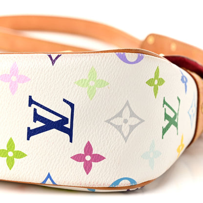 Louis Vuitton Monogram Multicolor Sologne White 9 of 10