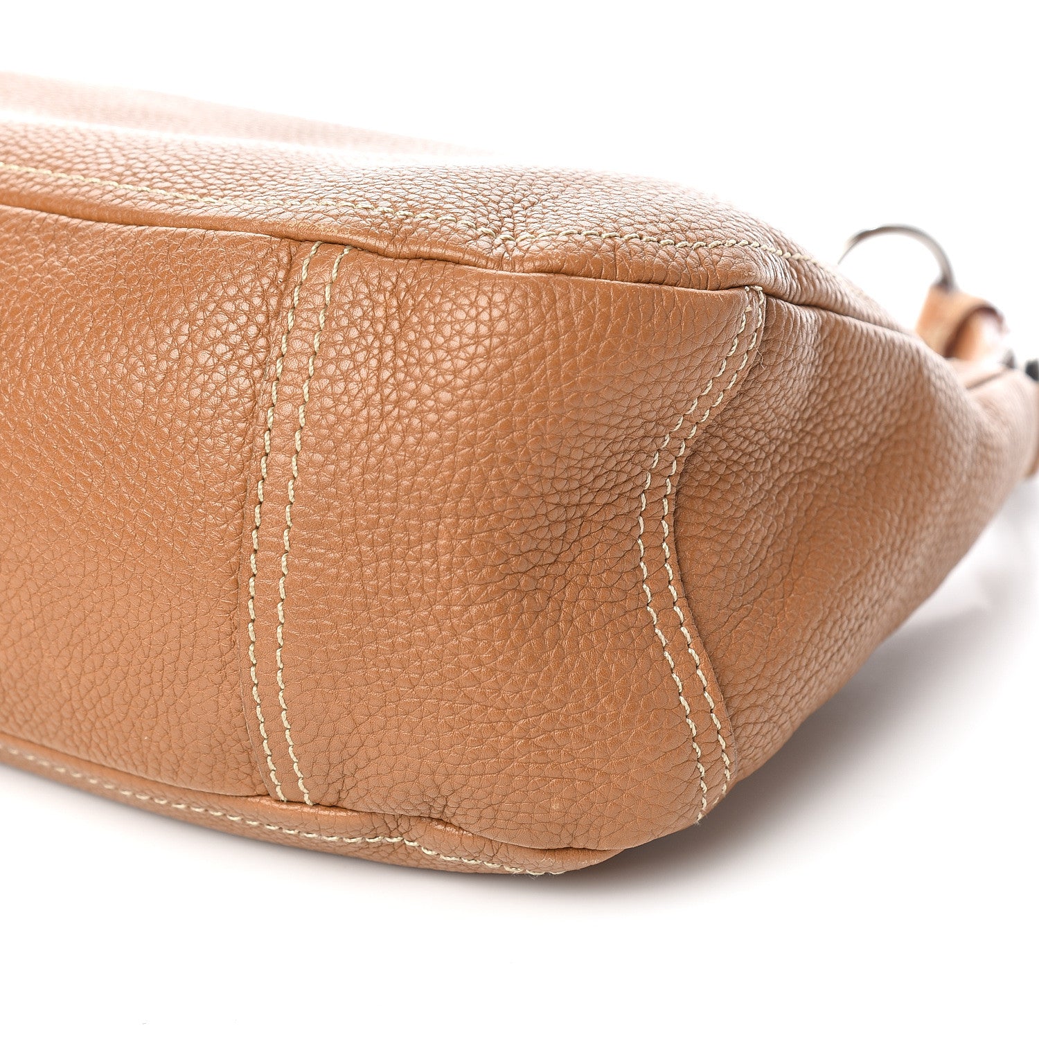 Prada Vitello Daino Shoulder Bag Naturale 9 of 11