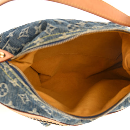 Louis Vuitton Monogram Denim Baggy PM Blue 5 of 10