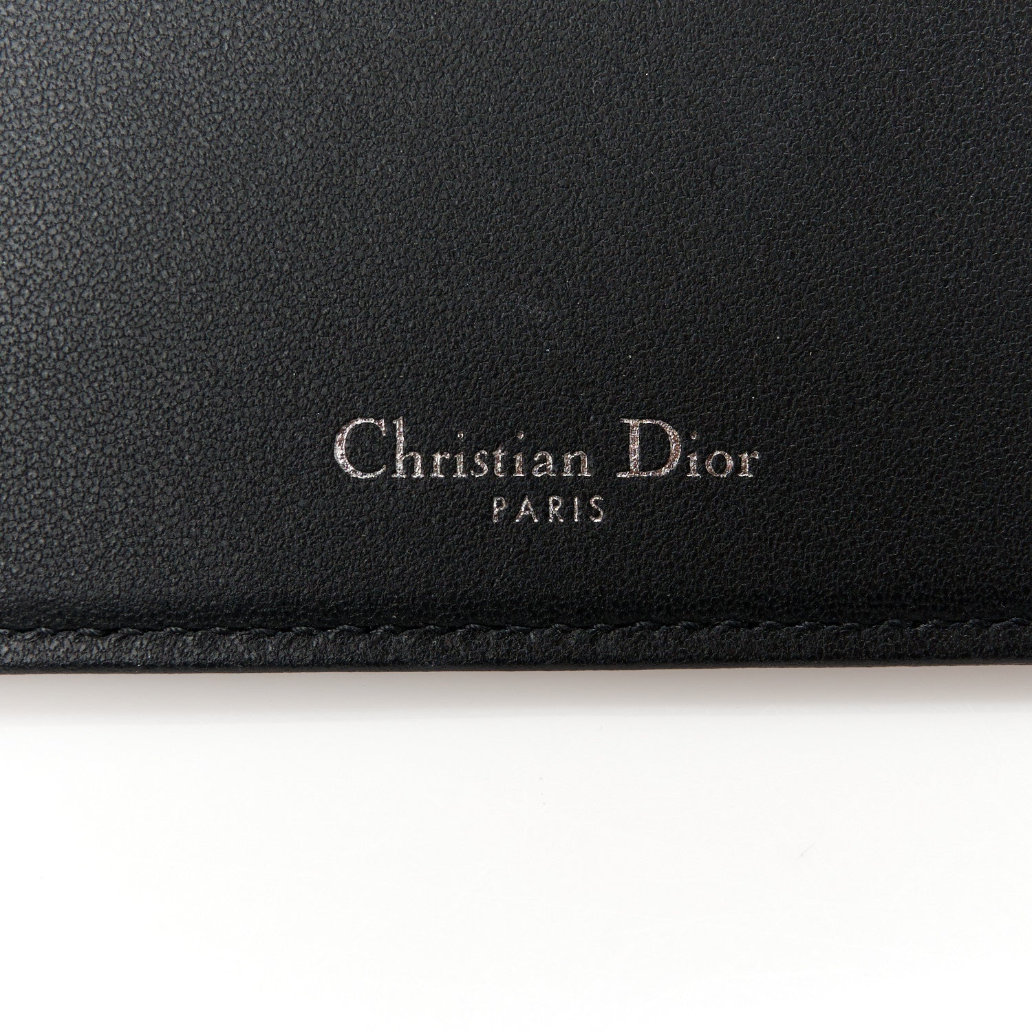 Christian Dior Lambskin Cannage Lady Dior Pouch Black 9 of 16