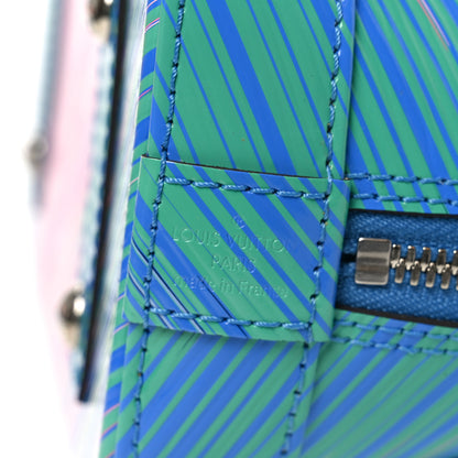 Louis Vuitton Epi Tropical Alma BB Blue Rose 6 of 9