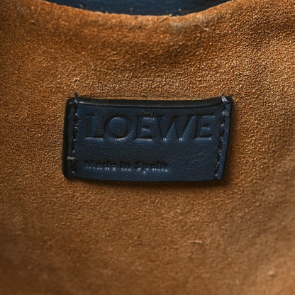Loewe Calfskin Small Flamenco Knot Bag Indigo 6 of 9