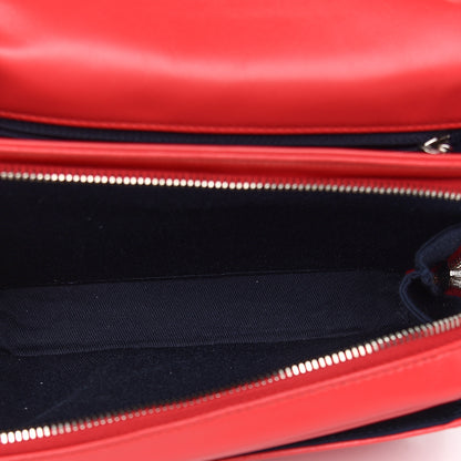 Chanel Aged Calfskin Quilted Express Zip Around Flap Red 5 of 9