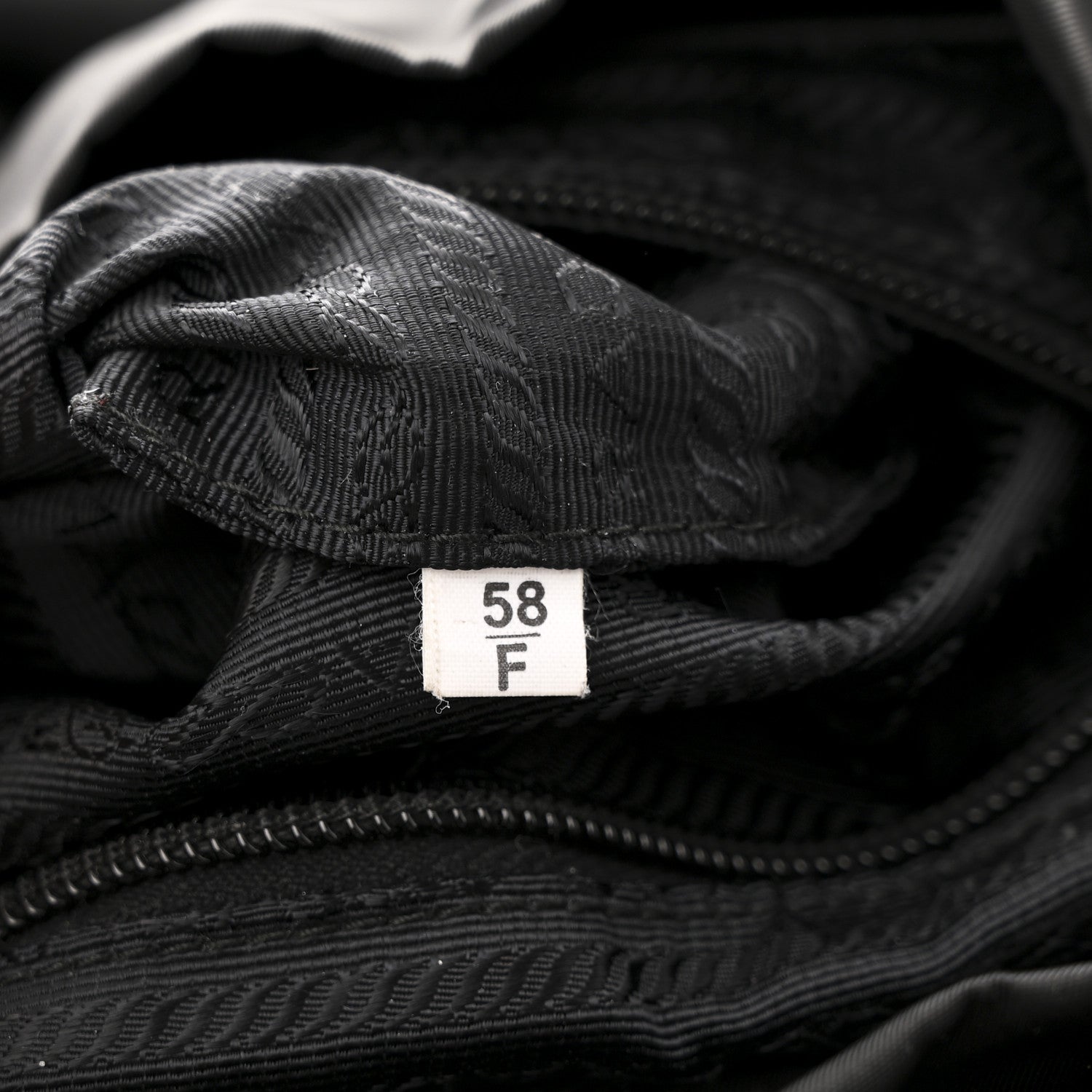 Prada Nylon Vela Saffiano Medium Backpack Black 7 of 12