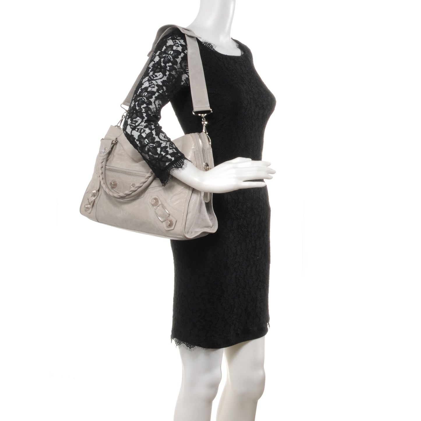 Agneau Giant 21 Silver Hardware City Argent