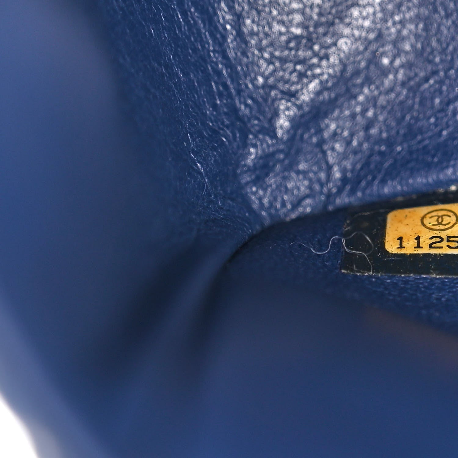 Chanel Lambskin Perforated Medium Double Flap Blue 7 of 10