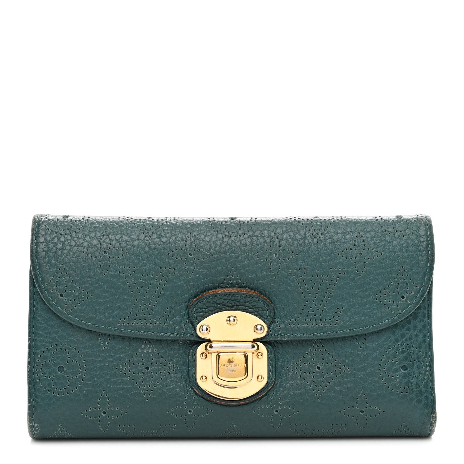 Louis Vuitton Mahina Amelia Wallet Lagon 1 of 9