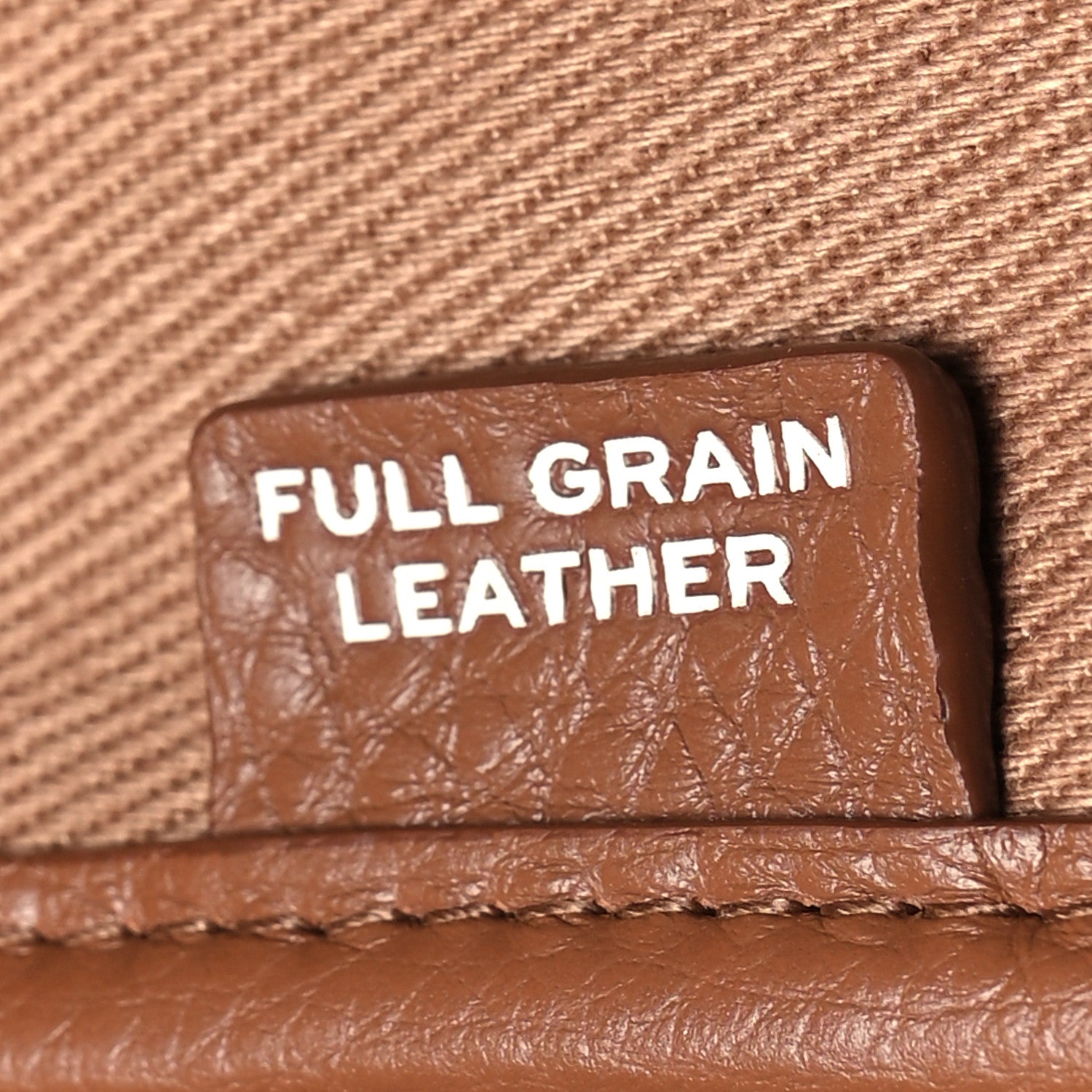 Marc Jacobs Grained Calfskin Medium The Tote Bag Argan Oil 7 of 12