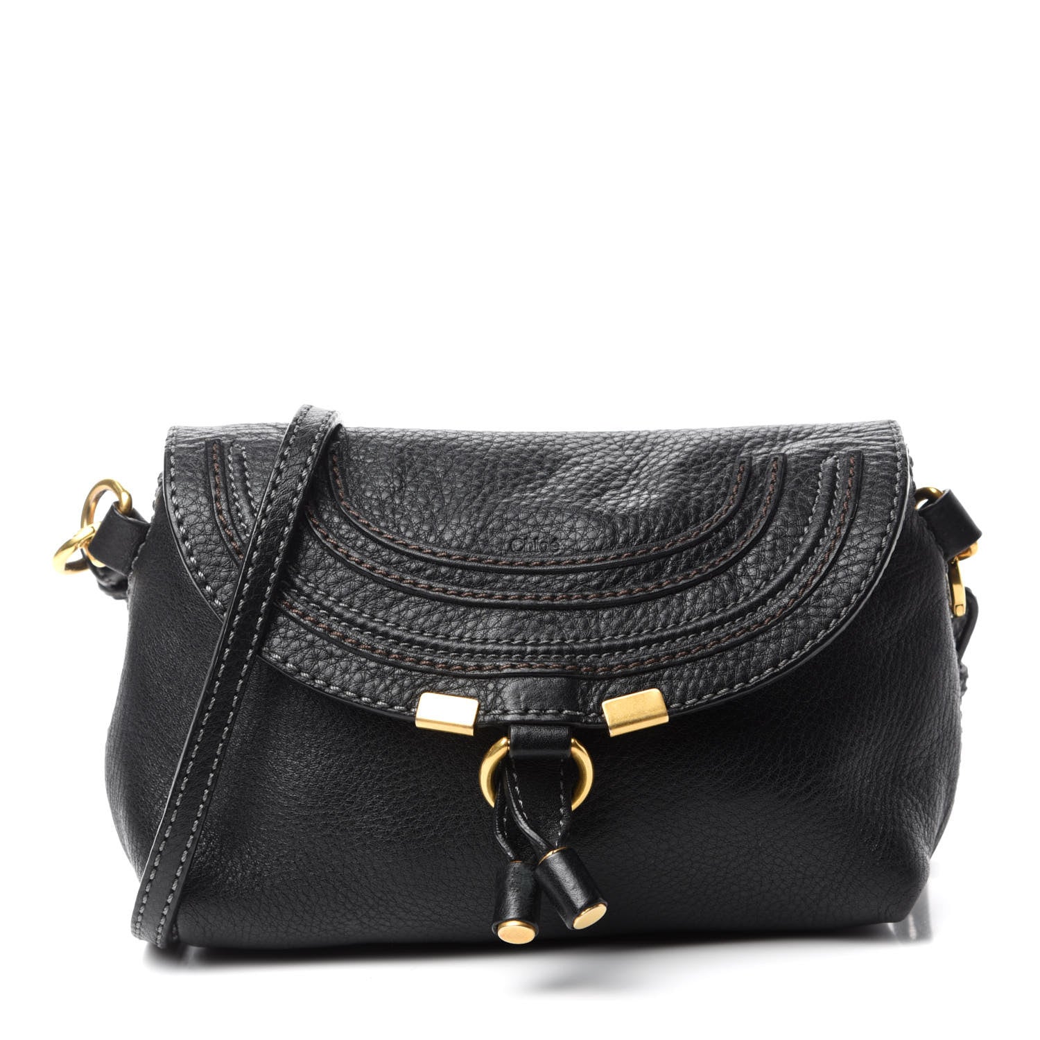 Chloe Calfskin Marcie Pochette Crossbody Bag Black 1 of 9