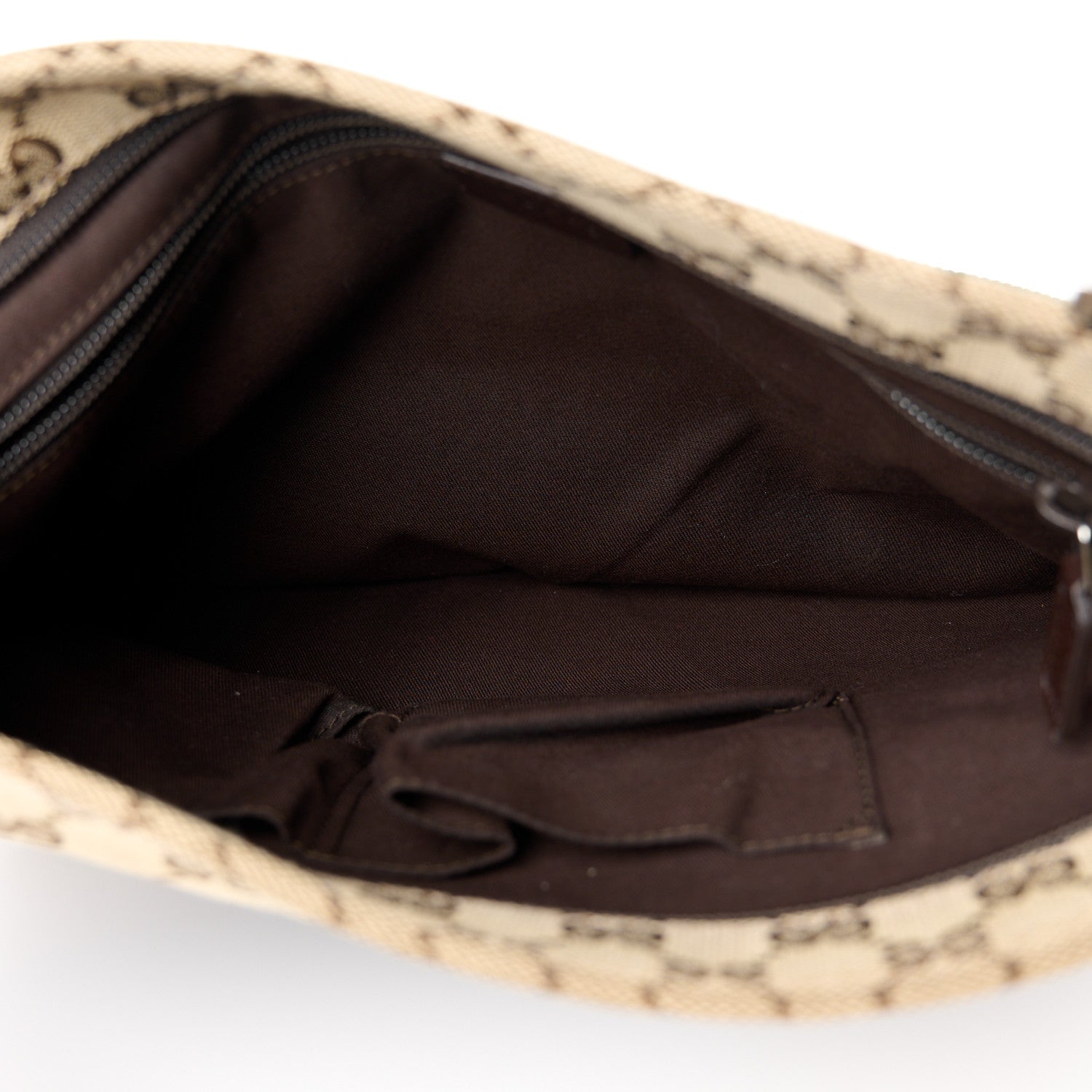 Gucci Monogram Signature Web Small Messenger Brown 5 of 11