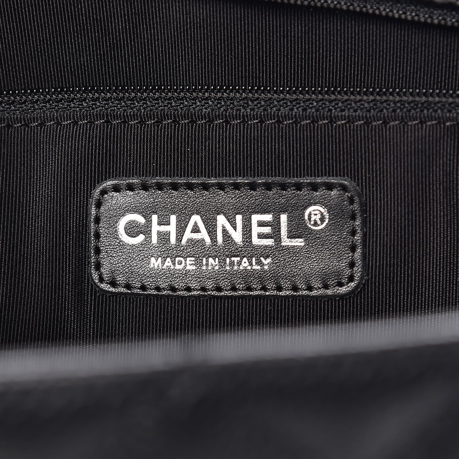 Chanel Caviar Quilted Grand Shopping Tote GST Black 6 of 8