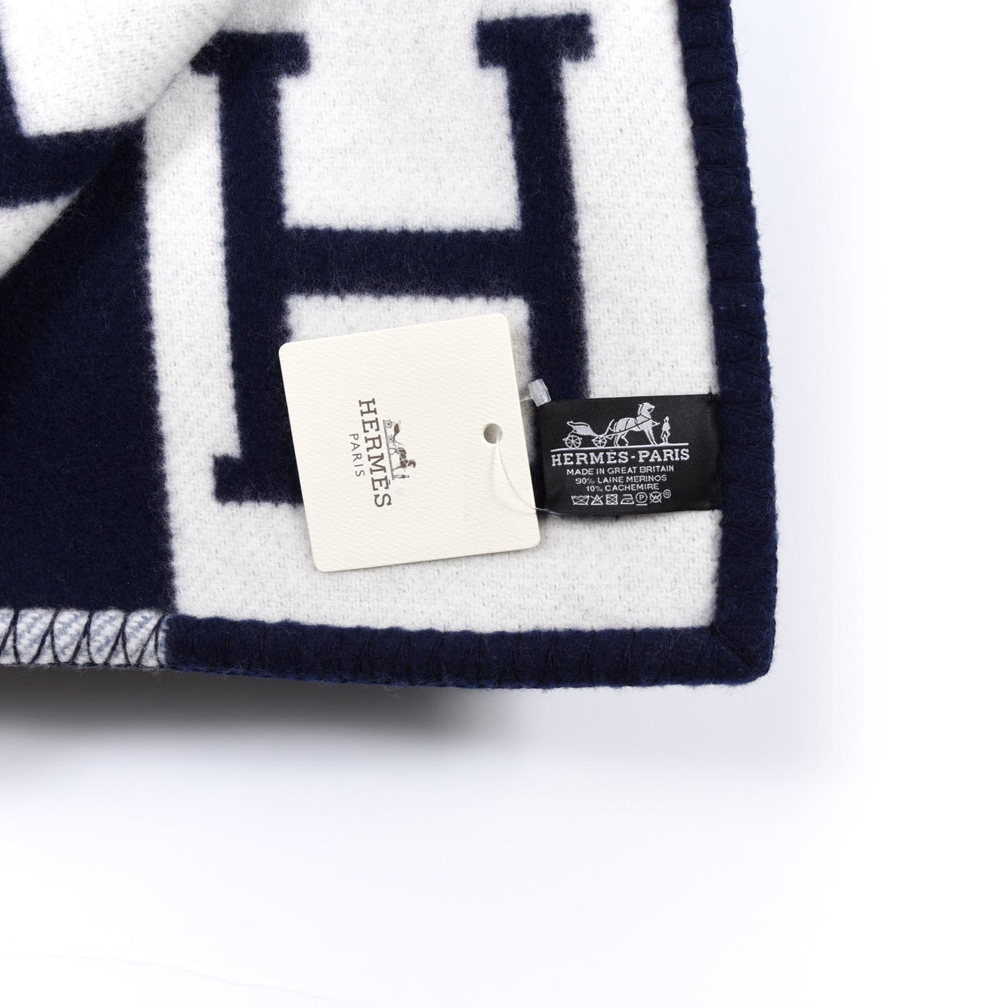 Wool Cashmere Avalon III Blanket Caban Ecru