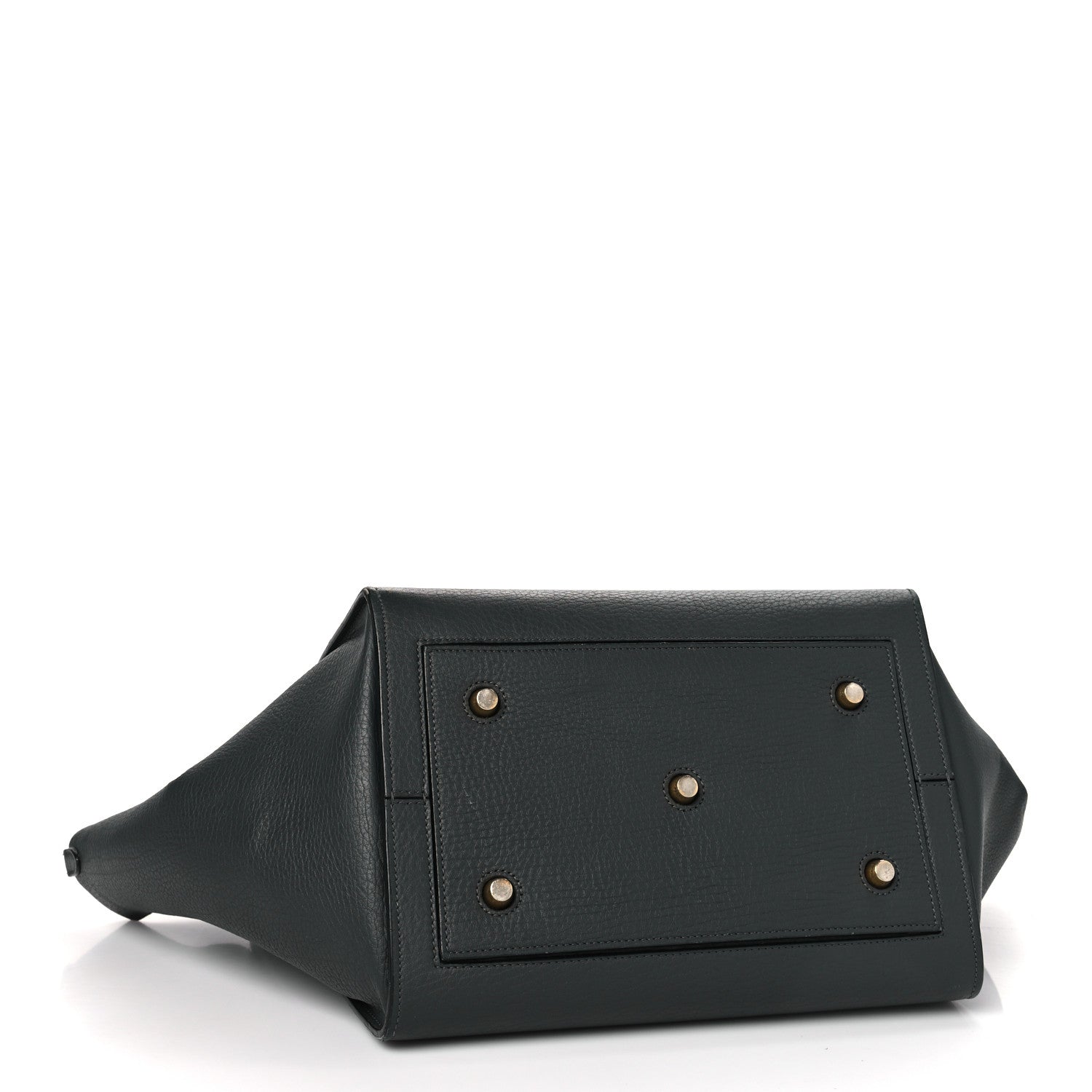 Celine Grained Calfskin Small Tie Knot Tote Anthracite 5 of 15