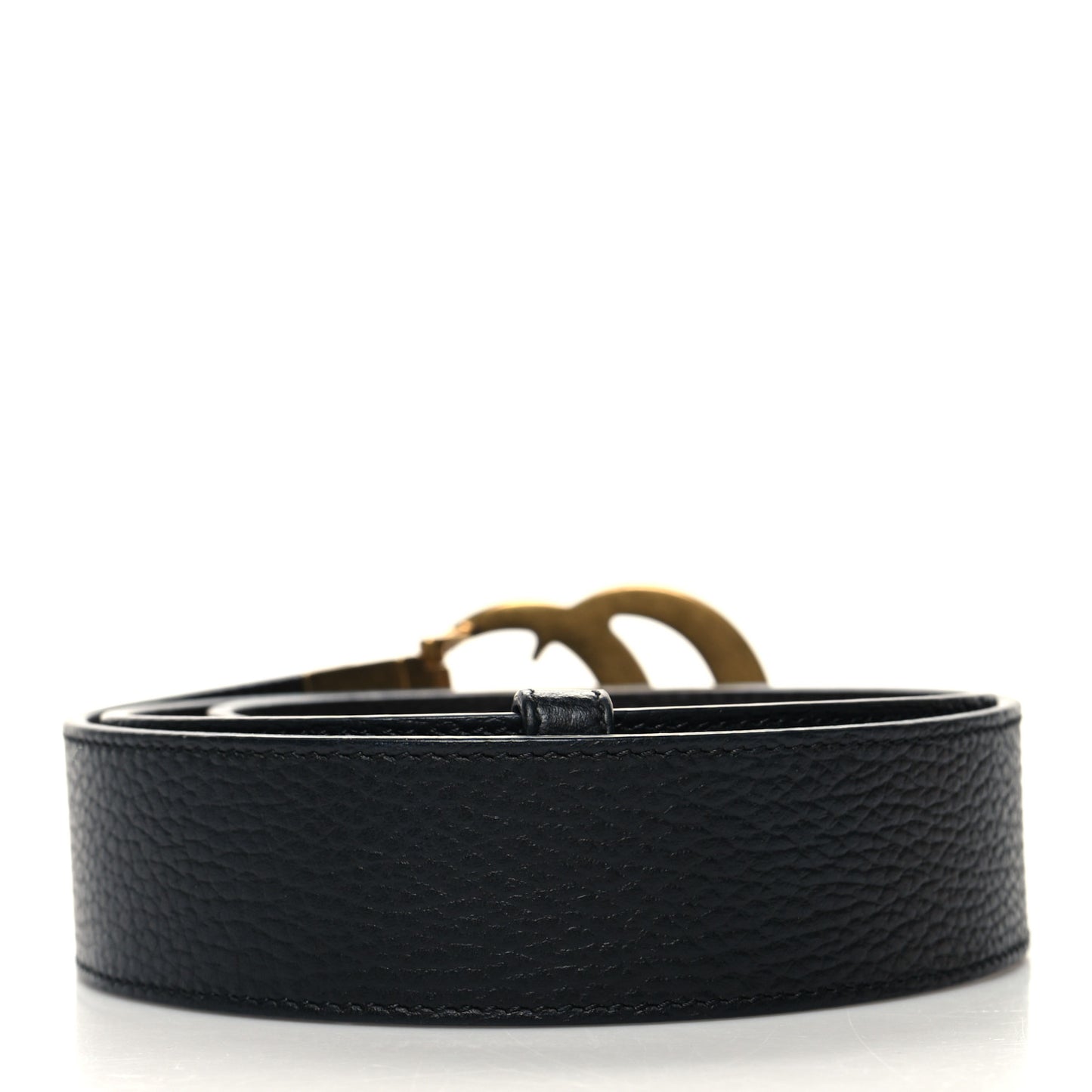 Calfskin Double G Reversible 37mm Belt 85/34 Black Cocoa