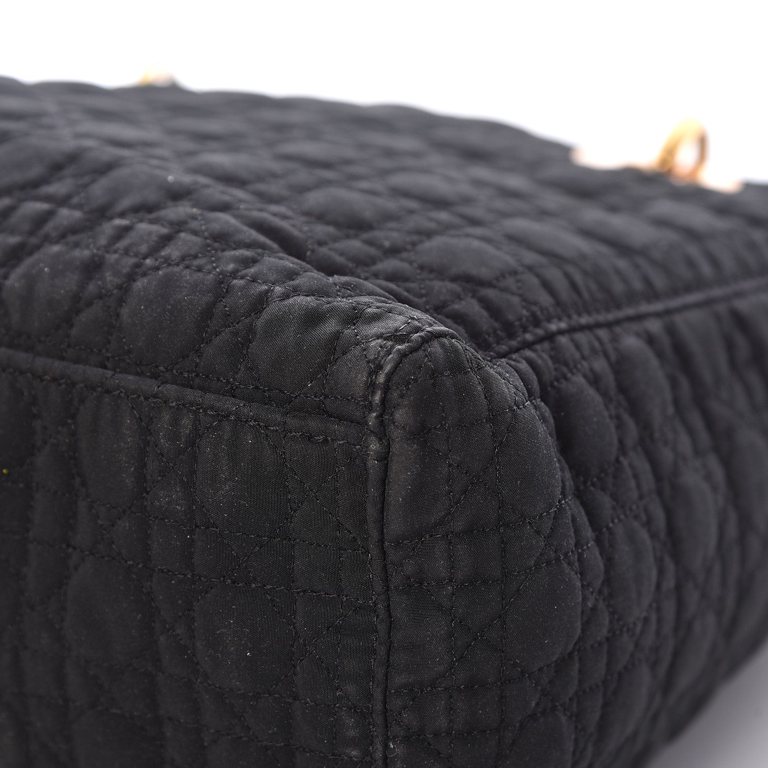 Christian Dior Nylon Cannage Medium Lady Dior Black 15 of 21