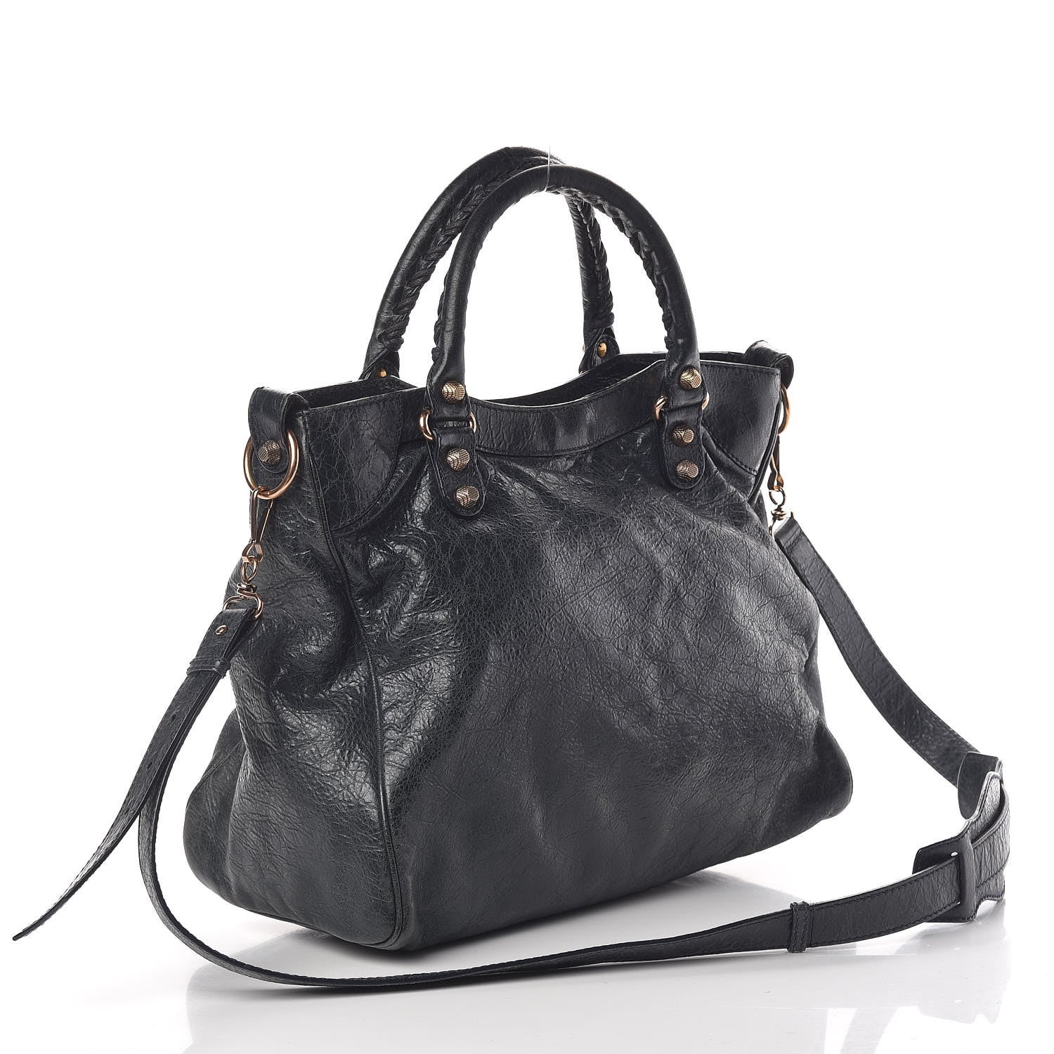 Balenciaga Agneau Giant 12 Rose Gold Hardware Velo Dark Night 4 of 18