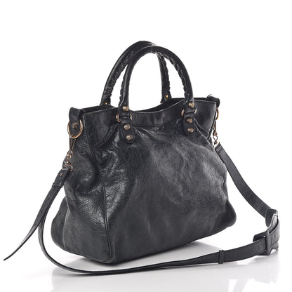 Balenciaga Agneau Giant 12 Rose Gold Hardware Velo Dark Night 4 of 18