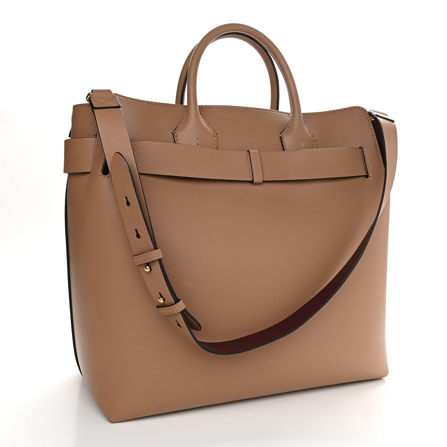 Burberry Marais Calfskin Large Belt Bag Tan 3 of 11