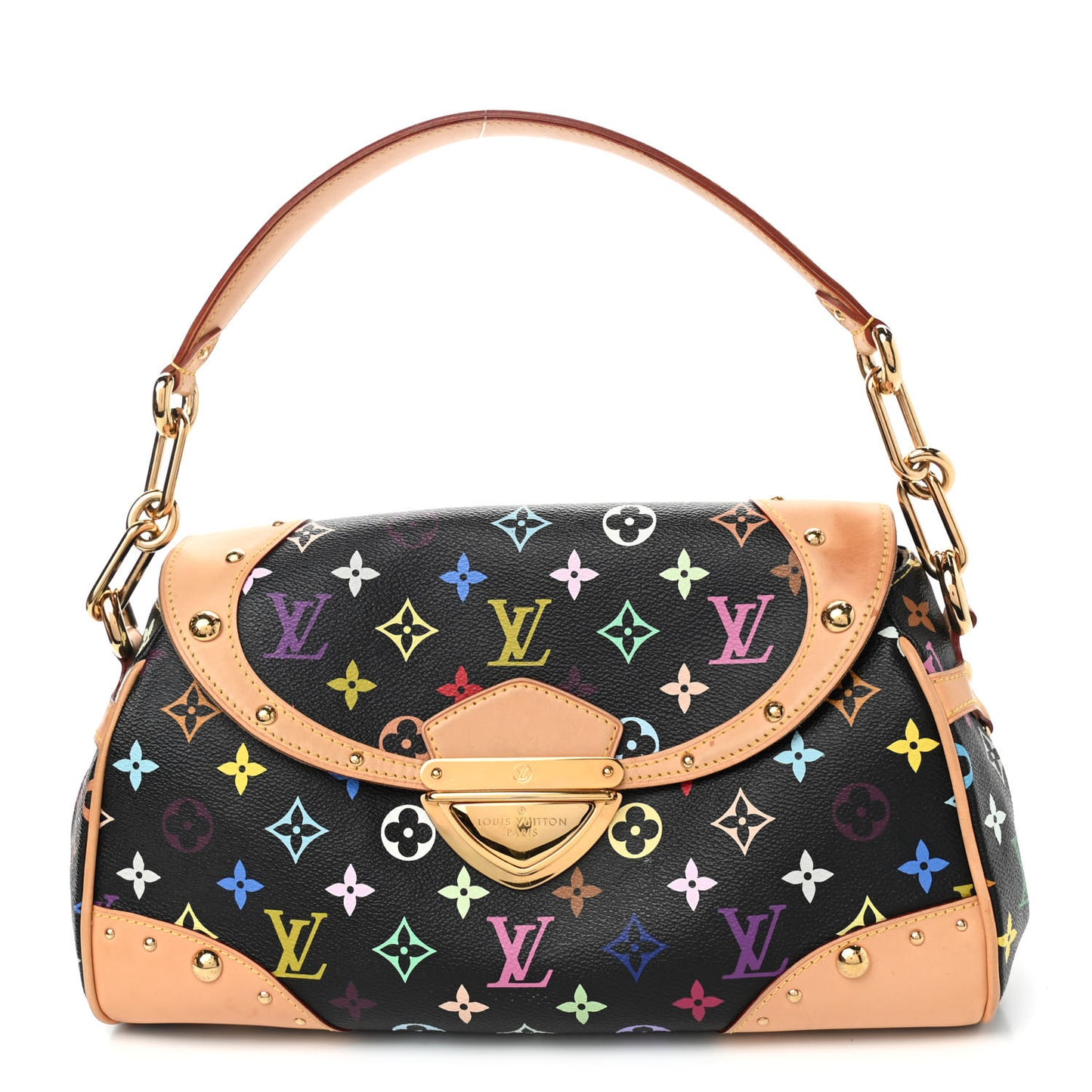 Monogram Multicolor Beverly MM Black