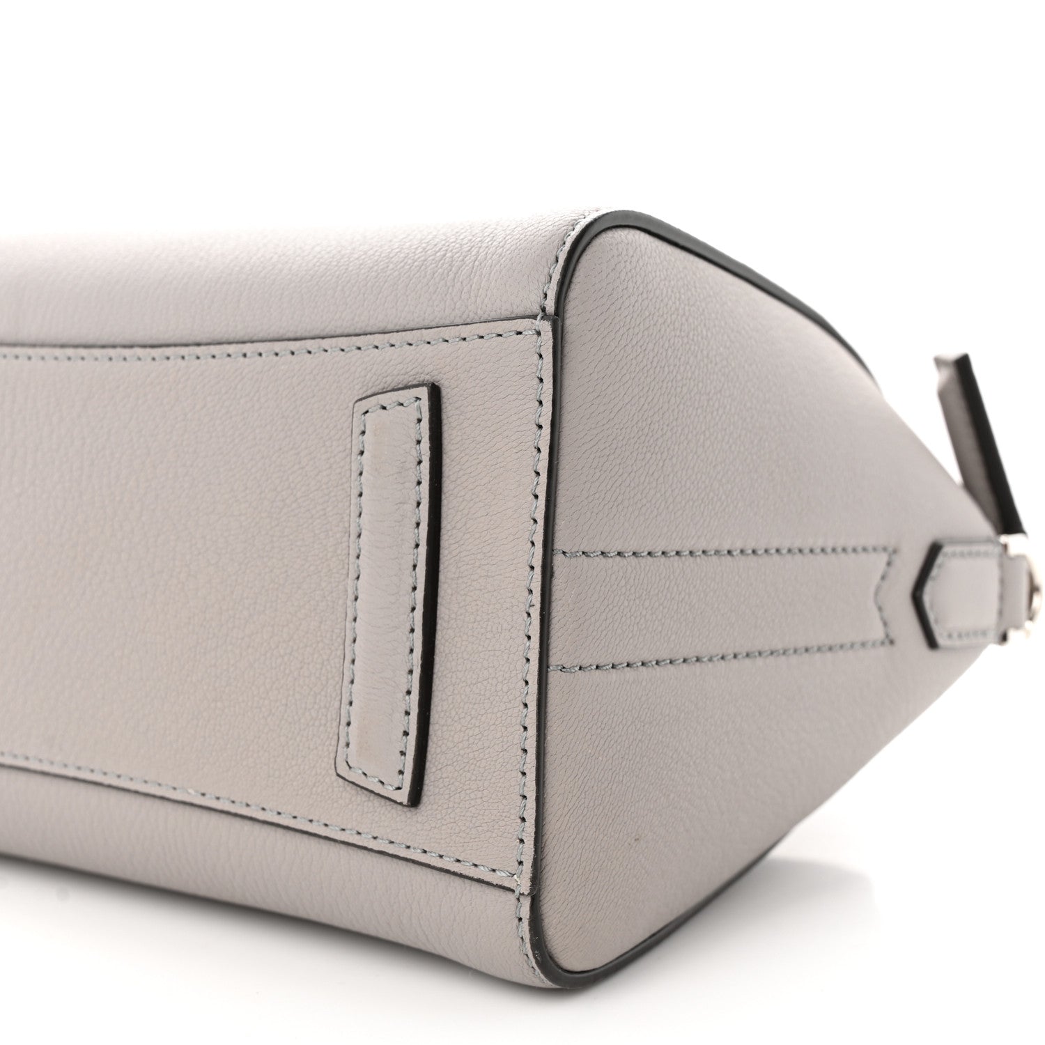 Givenchy Sugar Goatskin Mini Antigona Pearl Grey 10 of 13