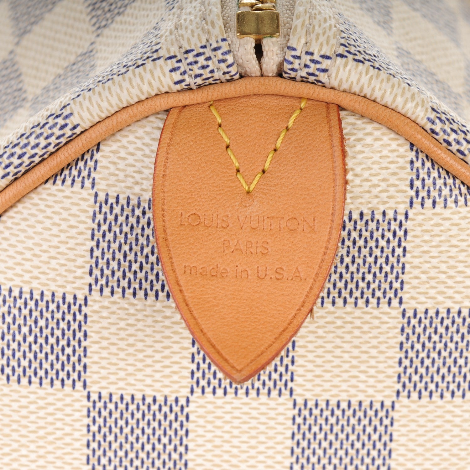 Louis Vuitton Damier Azur Speedy 35 6 of 8